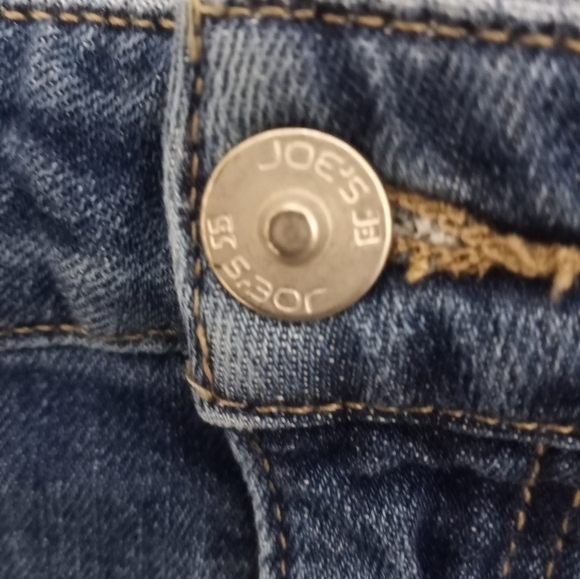 Joe's Jeans Ripped Distressed Skinny Fit Ankle Shark Bite Hem Jens Size 28 - Picture 3 of 16